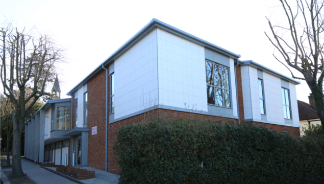 photo of Emmanuel Centre exterior - taken from Rockhampton Road corner